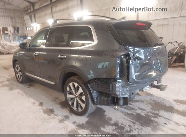5XYP6DHC5NG285833 2022 KIA TELLURIDE Серый Задняя левая четверть