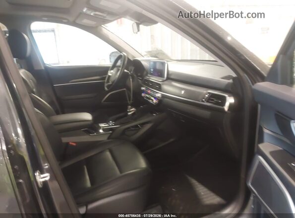 5XYP6DHC5NG285833 2022 KIA TELLURIDE Серый Вид салона спереди
