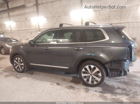 5XYP6DHC5NG285833 2022 KIA TELLURIDE Серый Панорамный вид салона 360°