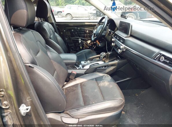 5XYP6DHC5NG286304 2022 KIA TELLURIDE Brown Вид салону спереду