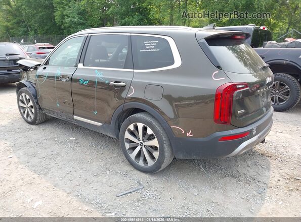 5XYP6DHC5NG286304 2022 KIA TELLURIDE Brown Задня ліва чверть