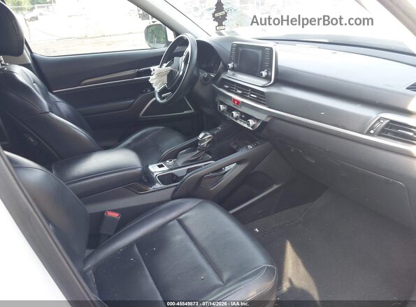 5XYP6DHC6LG037927 2020 KIA TELLURIDE White Vista interior delantera