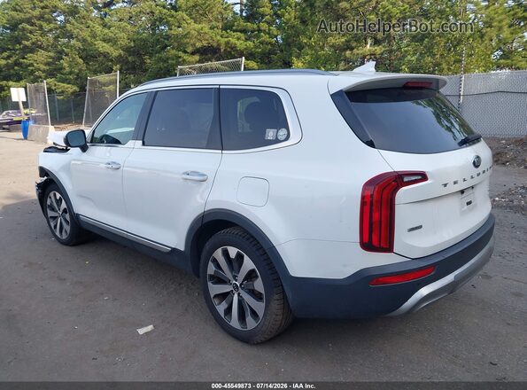5XYP6DHC6LG037927 2020 KIA TELLURIDE White Trasero izquierdo