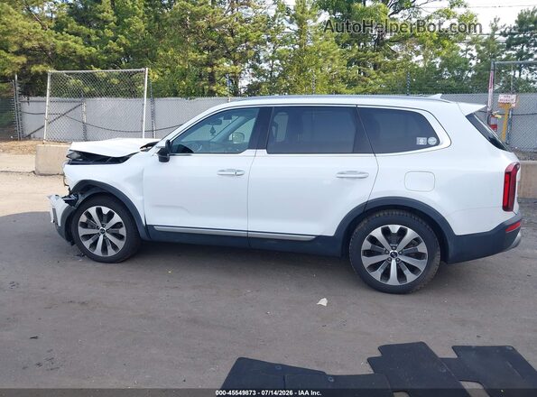 5XYP6DHC6LG037927 2020 KIA TELLURIDE White Vista interior trasera