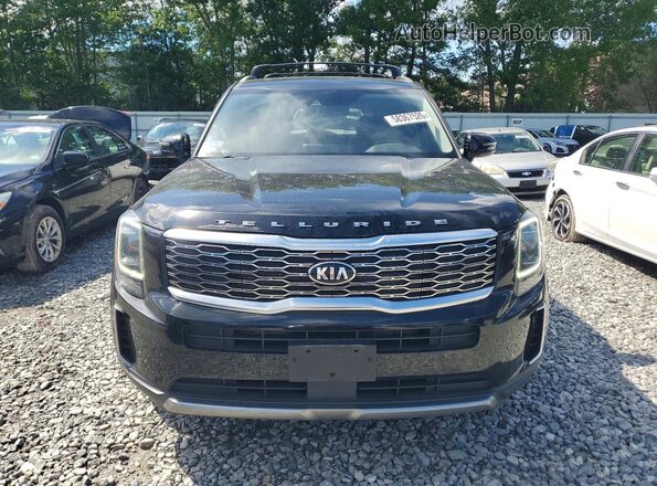 5XYP6DHC7MG181973 2021 KIA TELLURIDE Черный Вид спереди