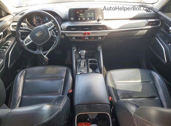 5XYP6DHC7MG181973 2021 KIA TELLURIDE Черный Вид панели приборов