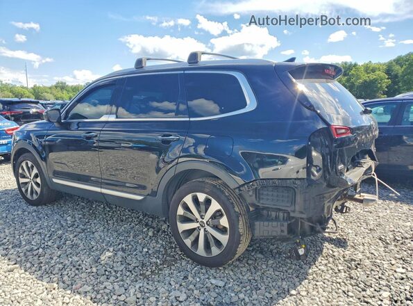 5XYP6DHC7MG181973 2021 KIA TELLURIDE Черный Задняя левая четверть