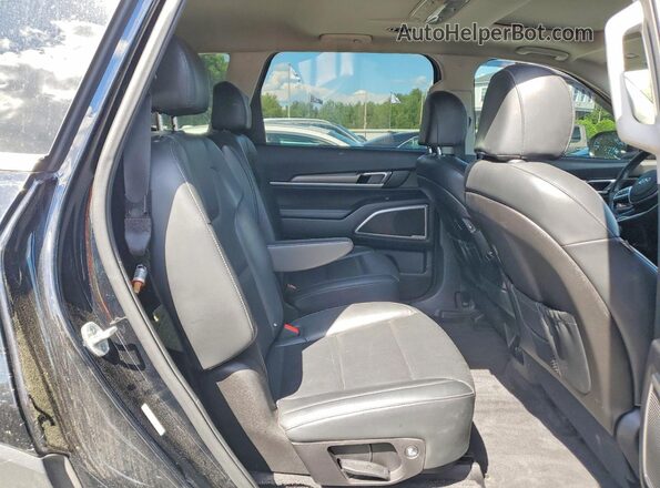 5XYP6DHC7MG181973 2021 KIA TELLURIDE Черный Вид задней части салона