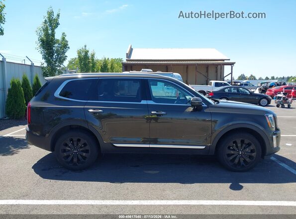 5XYP6DHC7NG229781 2022 KIA TELLURIDE Коричневый Вид задней части салона