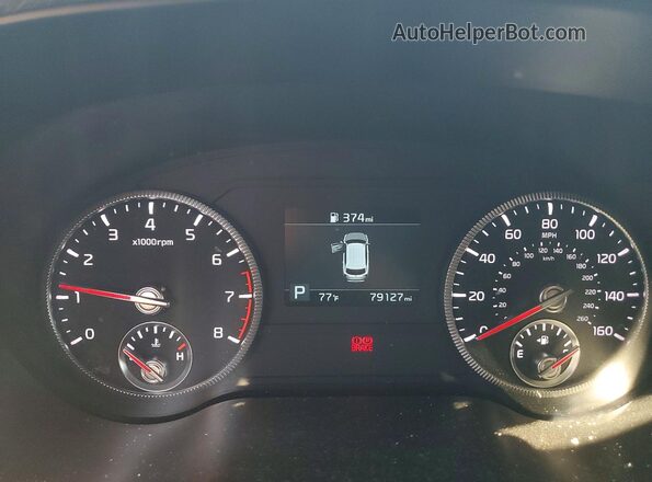 5XYP6DHC8LG005805 2020 KIA TELLURIDE Brown Սարքավորումների վահանակի տեսք