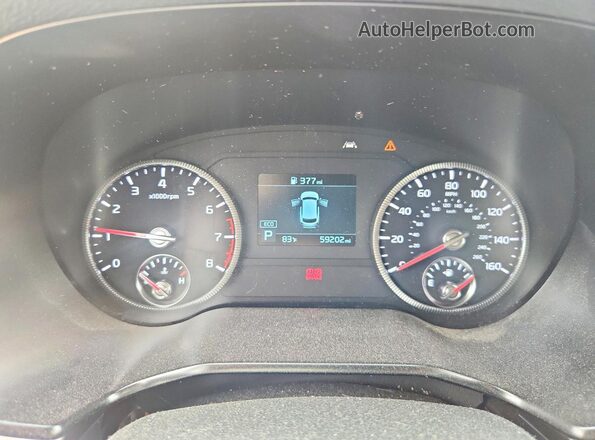 5XYP6DHC8NG314273 2022 KIA TELLURIDE Black Вид щитка приладів