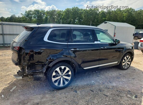 5XYP6DHC8NG314273 2022 KIA TELLURIDE Black Задня права чверть
