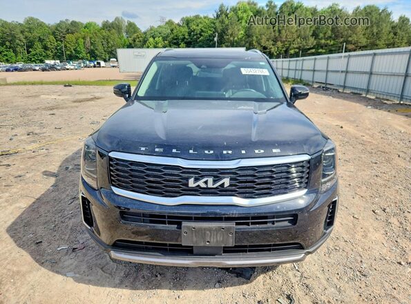 5XYP6DHC8NG314273 2022 KIA TELLURIDE Black Вид спереду