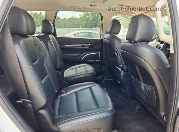 5XYP6DHC9LG044290 2020 KIA TELLURIDE White Rear interior view