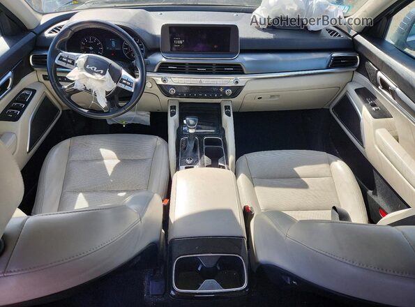 5XYP6DHC9NG229278 2022 KIA TELLURIDE Gray Vista del salpicadero