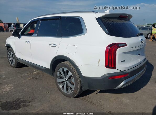 5XYP6DHCXMG136008 2021 KIA TELLURIDE White უკანა მარცხენა