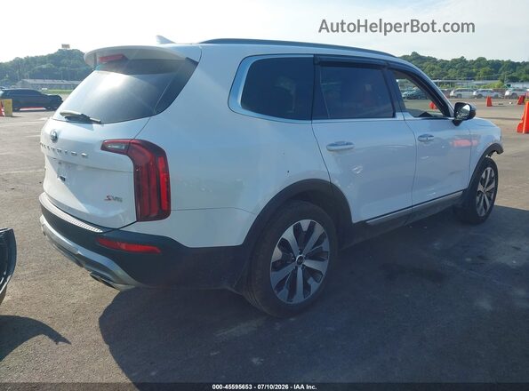 5XYP6DHCXMG136008 2021 KIA TELLURIDE White უკანა მარჯვენა