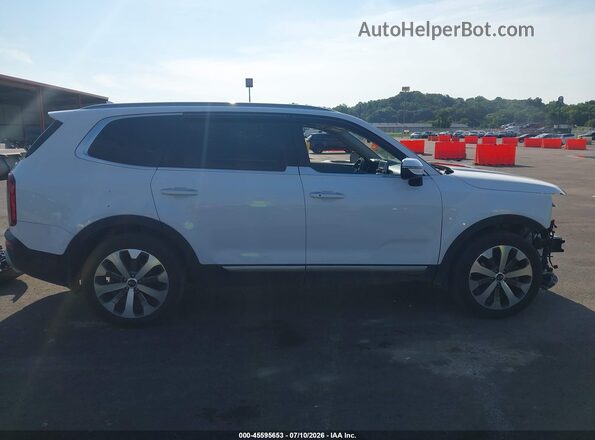 5XYP6DHCXMG136008 2021 KIA TELLURIDE White სალონის 360-გრადუსიანი ხედი