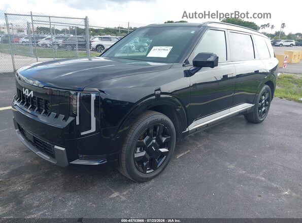 5XYPD5S18VG003994 2027 KIA TELLURIDE Черный Передняя левая четверть