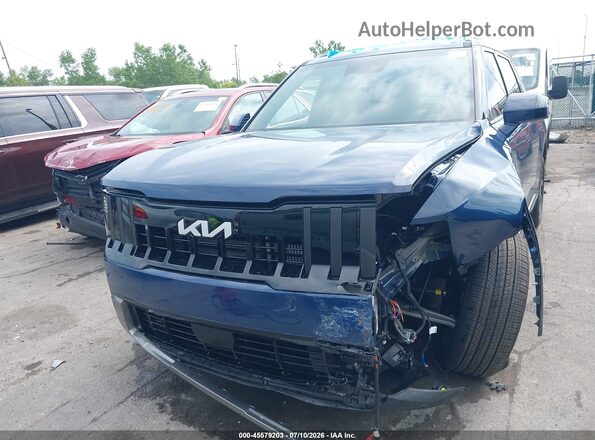 5XYPEES17VG027135 2027 KIA TELLURIDE Blue Widok zestawu wskaźników