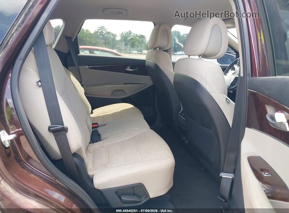 5XYPG4A30GG069799 2016 KIA SORENTO Maroon Widok naklejki z numerem VIN