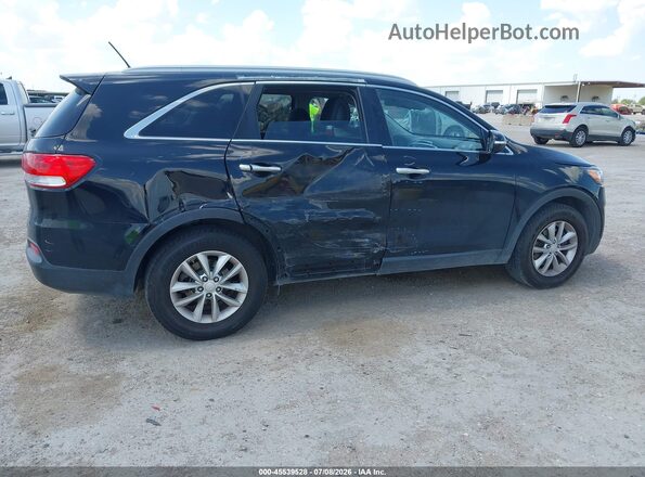 5XYPG4A30GG119696 2016 KIA SORENTO Black უკანა მარჯვენა