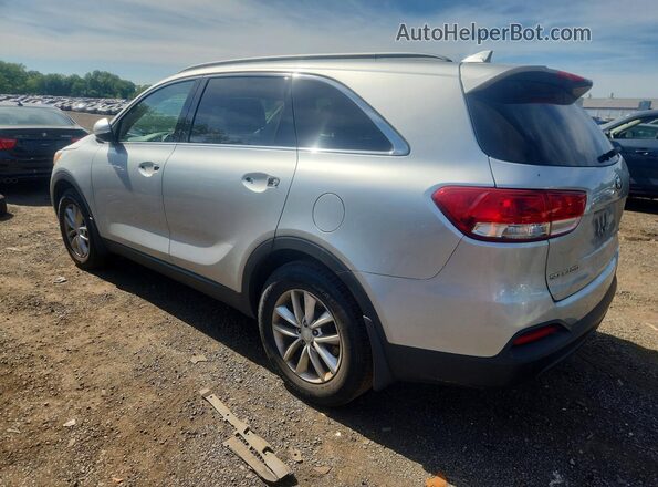 5XYPG4A30HG254954 2017 KIA SORENTO Silver Задня ліва чверть