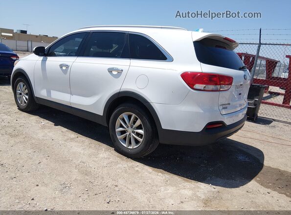 5XYPG4A31GG036407 2016 KIA SORENTO Белый Задняя левая четверть