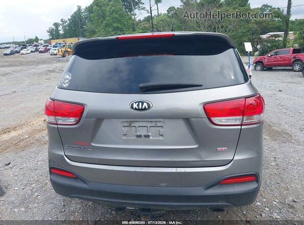 5XYPG4A31GG147247 2016 KIA SORENTO Silver 