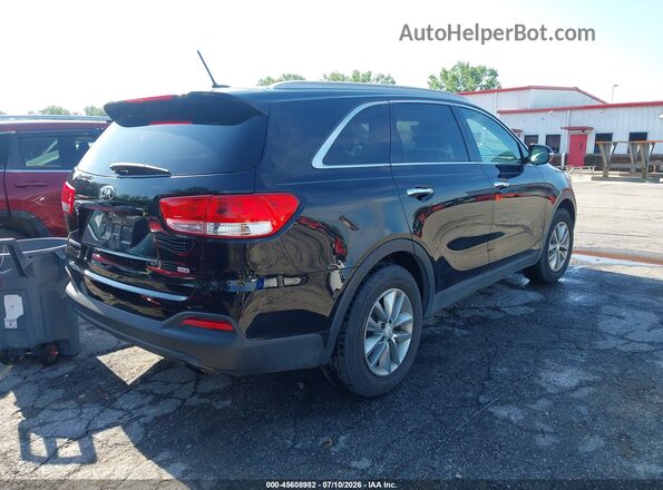 5XYPG4A32GG081744 2016 KIA SORENTO Черный Задняя правая четверть