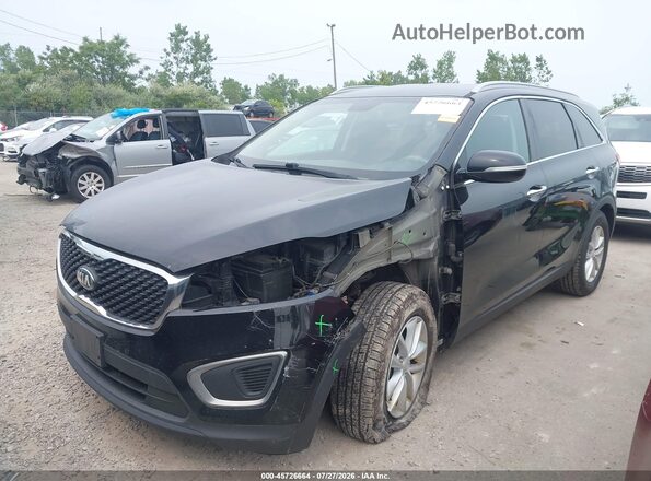 5XYPG4A32HG191601 2017 KIA SORENTO Black წინა მარცხენა ხედი სამი მეოთხედიდან
