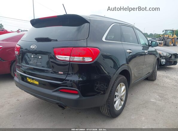 5XYPG4A32HG191601 2017 KIA SORENTO Black უკანა მარჯვენა