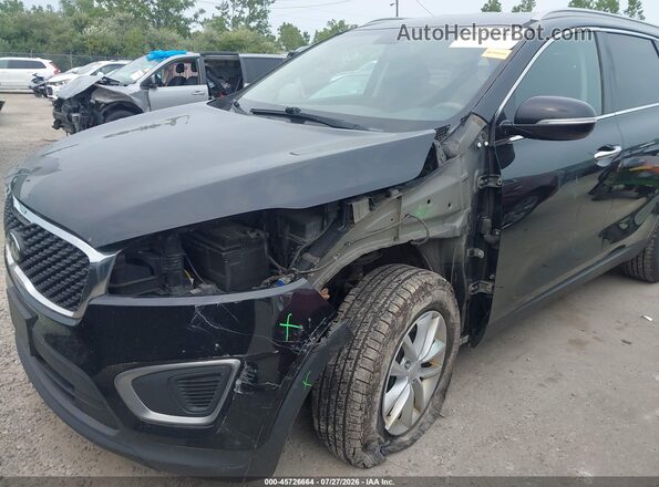 5XYPG4A32HG191601 2017 KIA SORENTO Black წინა ხედი