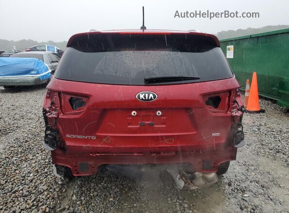 5XYPG4A32LG709389 2020 KIA SORENTO Red Rear view