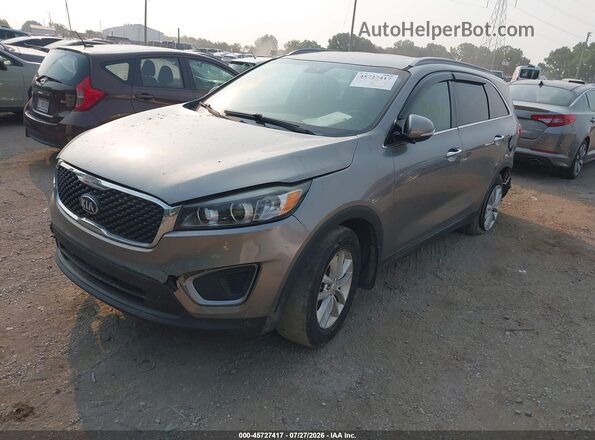 5XYPG4A33GG043486 2016 KIA SORENTO Серый Передняя левая четверть
