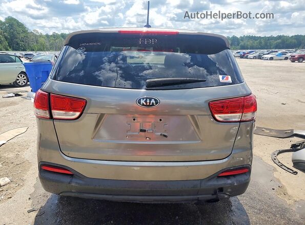 5XYPG4A33HG193583 2017 KIA SORENTO Gray Հետևի տեսք