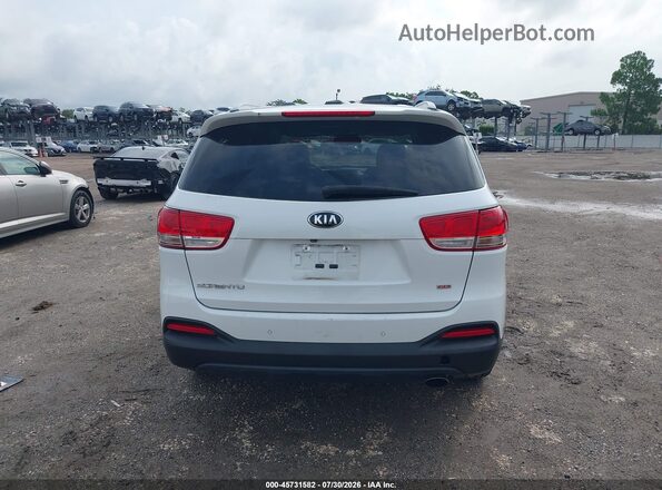 5XYPG4A33HG275118 2017 KIA SORENTO White 