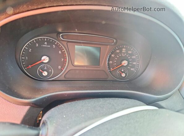 5XYPG4A34GG012148 2016 KIA SORENTO Бордовый Вид щитка приборов