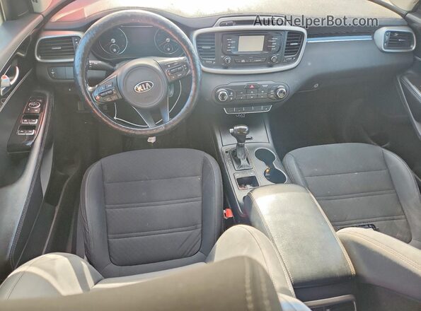 5XYPG4A34GG012148 2016 KIA SORENTO Бордовый Вид панели приборов