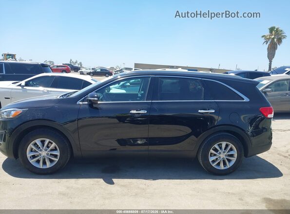 5XYPG4A34JG344808 2018 KIA SORENTO Black Widok wnętrza 360 stopni