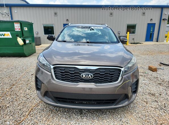 5XYPG4A34KG438317 2019 KIA SORENTO Gray Vista frontal