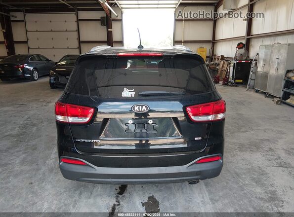 5XYPG4A38HG195698 2017 KIA SORENTO Black 