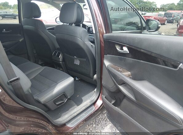5XYPG4A39GG009553 2016 KIA SORENTO Бордовый Вид наклейки с VIN-кодом