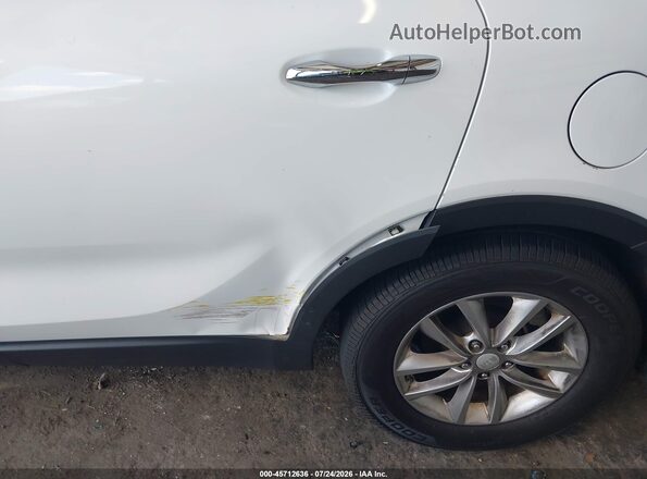 5XYPG4A39GG044531 2016 KIA SORENTO White Вид спереду