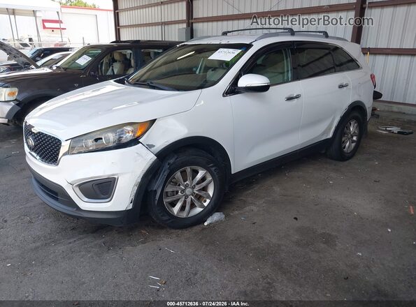 5XYPG4A39GG044531 2016 KIA SORENTO White Передня ліва чверть