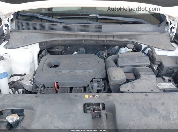 5XYPG4A39GG044531 2016 KIA SORENTO White Вид ззаду