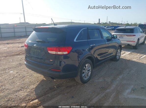 5XYPG4A39GG078971 2016 KIA SORENTO Dark Blue Tył prawy