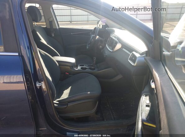 5XYPG4A39GG078971 2016 KIA SORENTO Dark Blue Widok wnętrza z przodu