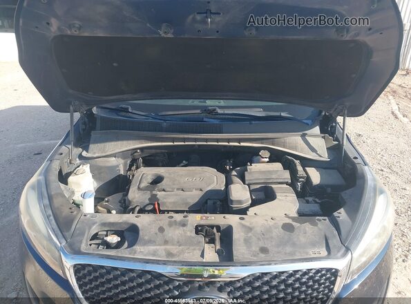 5XYPG4A39GG078971 2016 KIA SORENTO Dark Blue Widok z tyłu