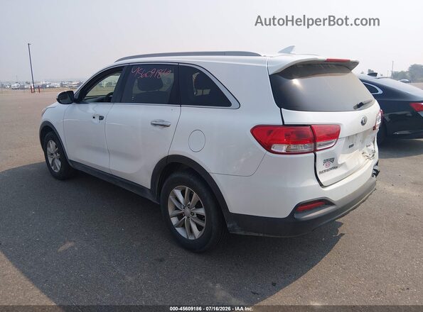 5XYPG4A39GG127490 2016 KIA SORENTO Белый Задняя левая четверть